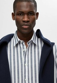 Selected Homme KURZÄRMELIG - Overhemd - sky captain