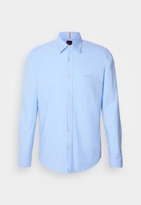 Unselected, open blue
