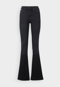 3301 FLARE - Vaqueros bootcut - worn in black vortex