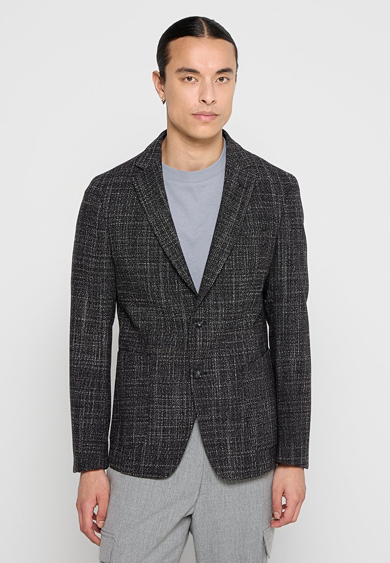 Boss Blazer donkergrijs