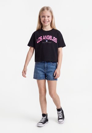 Nike Sportswear, TEE BOXY  - T-shirt imprimé - black