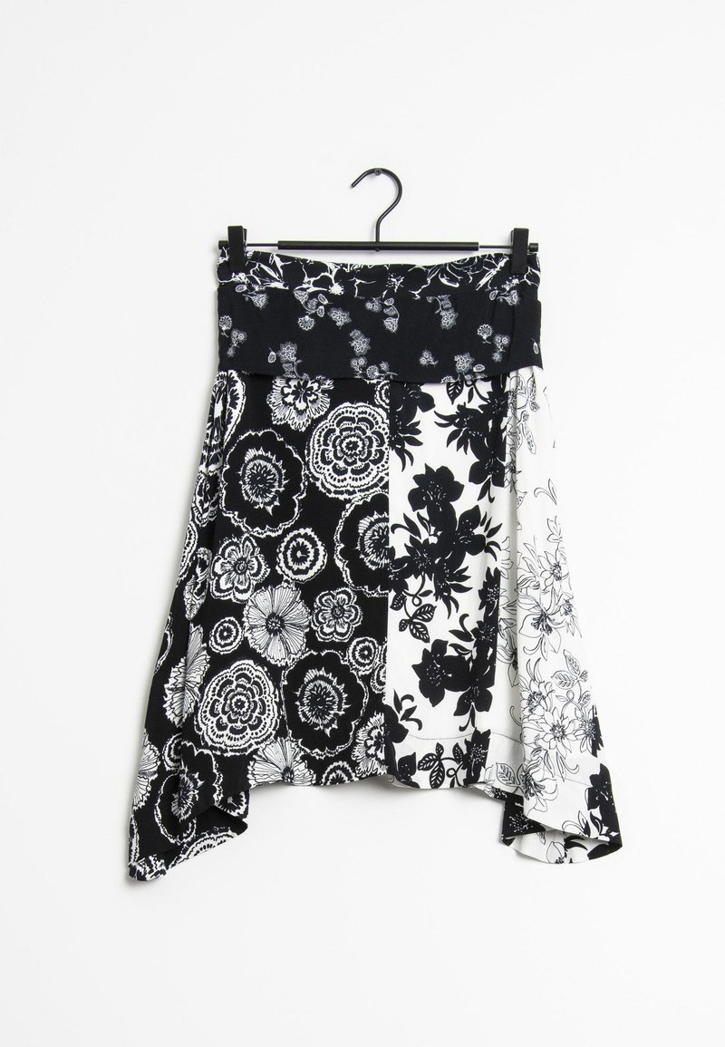 Jupe Trapèze Desigual Multicolore Brodée – Taille S – En Coton, Longueur Genou – Excellent état