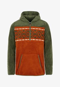 Ausgewählt, umberorange