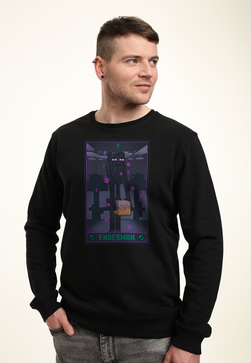 Henry Tiger MINECRAFT ENDER TAROT - Sudadera - black