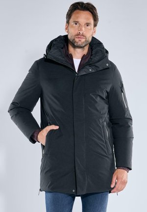 Wintermantel - schwarz