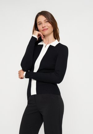 Anna Field by Zalando Strickpullover - black/off-white