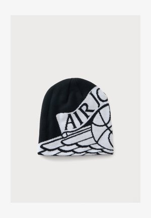 Jordan, PEAK WINGS UNISEX - Плетена шапка - black/white