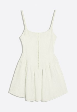 Bershka, DRESS - Robe de jour - white