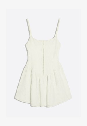 Bershka, DRESS - Robe de jour - white