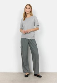 Soyaconcept SC-DOLLIE 753 - Pamata T-krekls - lt grey melange