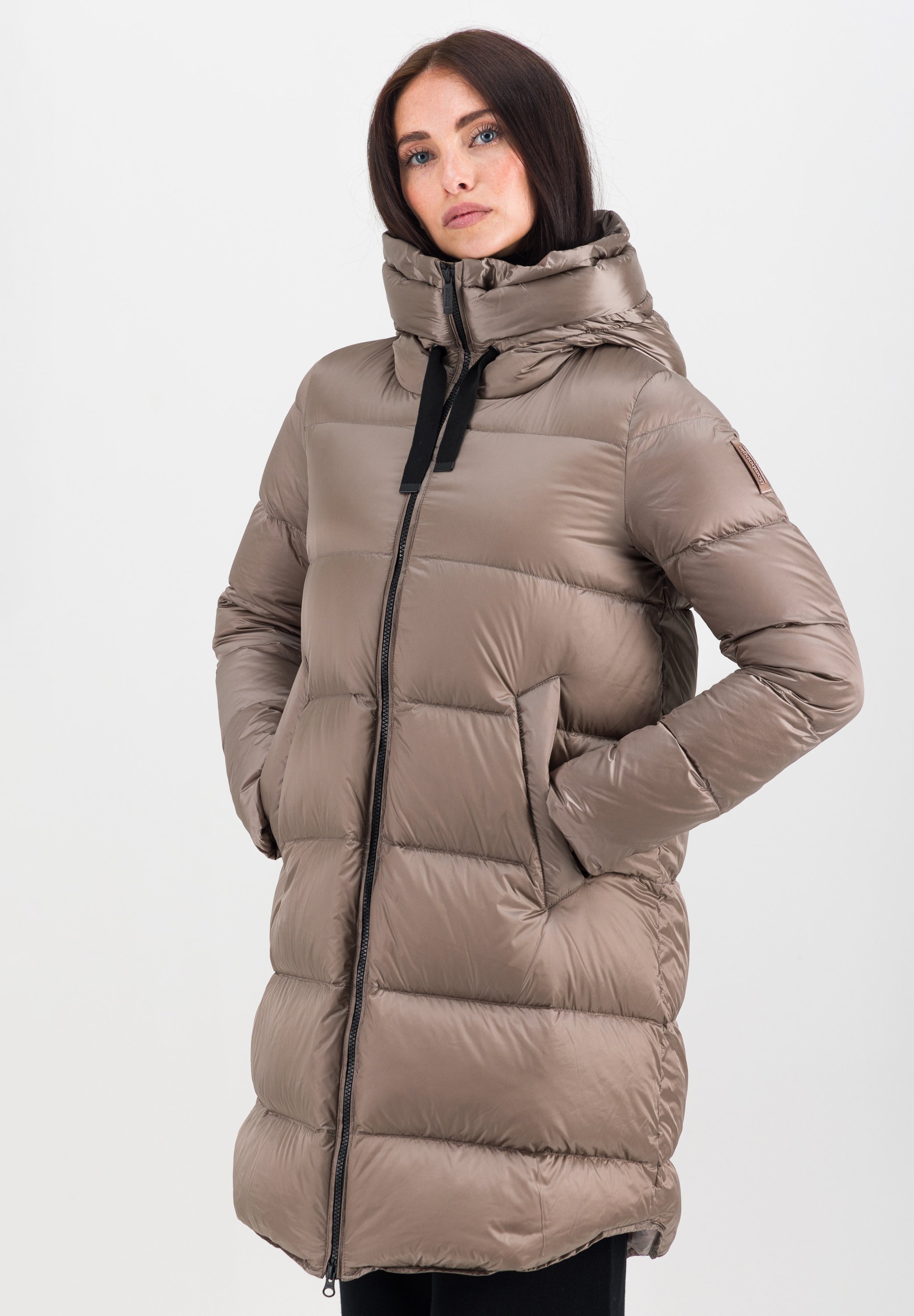 Bomboogie GENEVA BRIGHT - Down coat - bronze - Zalando