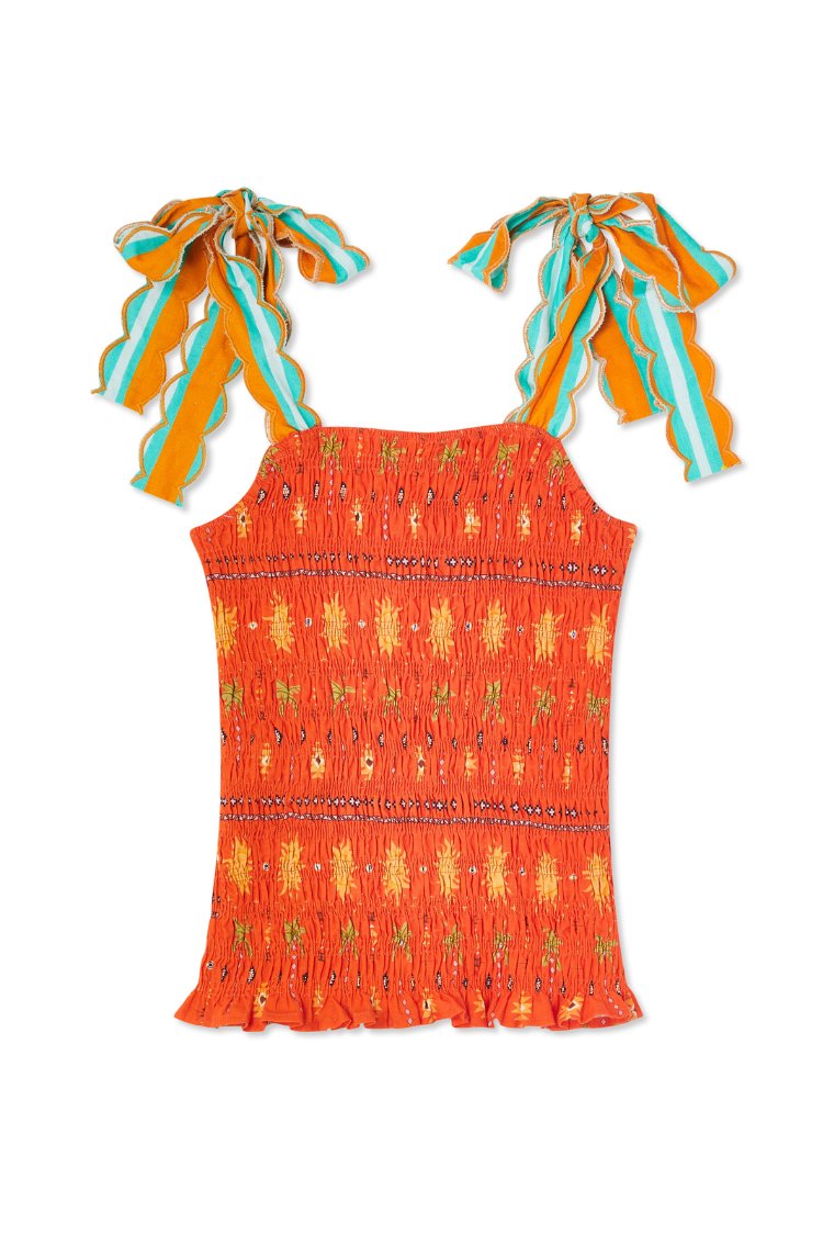 Never Fully Dressed Top oranje Never Fully Dressed Top oranje