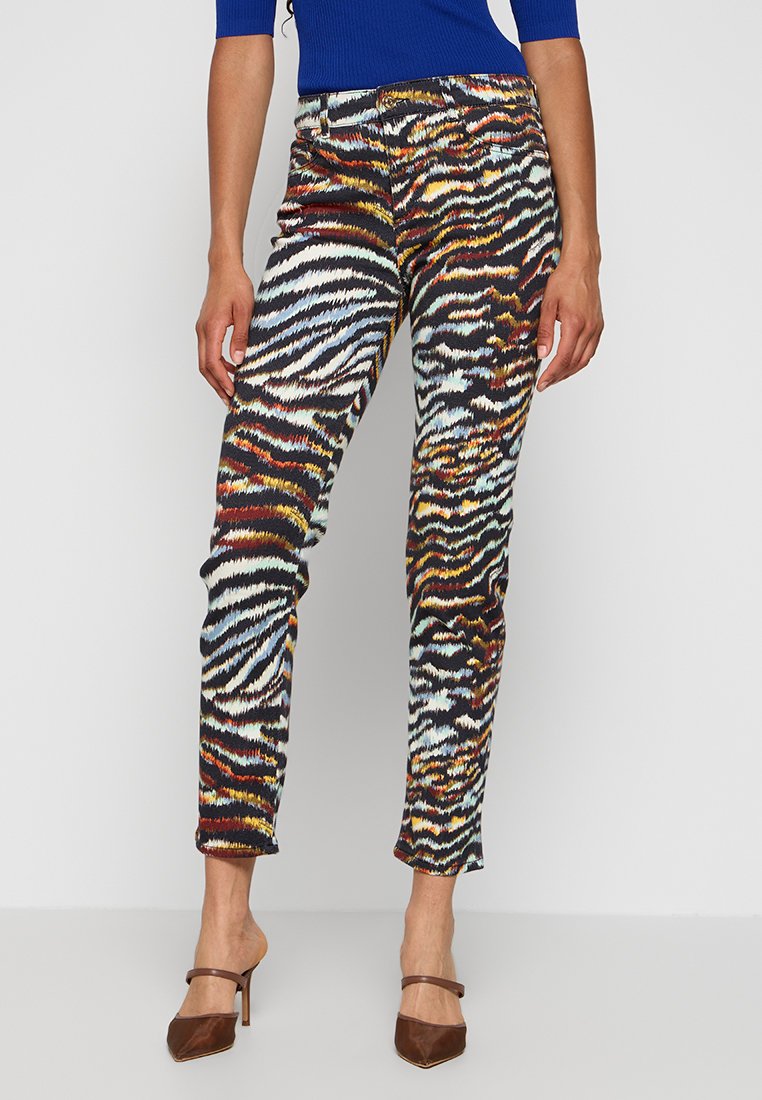 Just Cavalli Slim fit jeans meerkleurig Just Cavalli Slim fit jeans meerkleurig