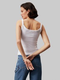 Calvin Klein Jeans Top - bright white
