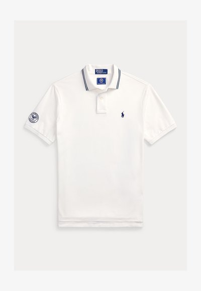 Polo Ralph Lauren WIMBLEDON CLASSIC FIT STRETCH POLO SHIRT UNISEX - Pikeepaita - ceramic white