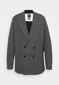 BOSS X RUSSELL ATHLETIC CAJAN - Blazer - medium grey