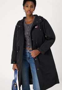 Tommy Jeans TECHNICAL COAT - Parka - black