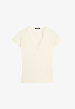 Massimo Dutti, - T-shirt z nadrukiem