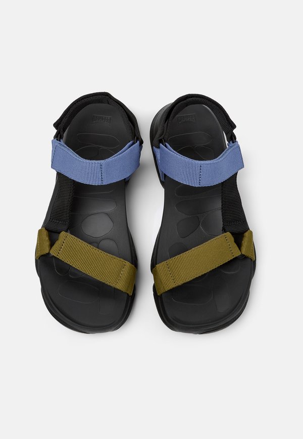 Walking sandals - schwarz blau3