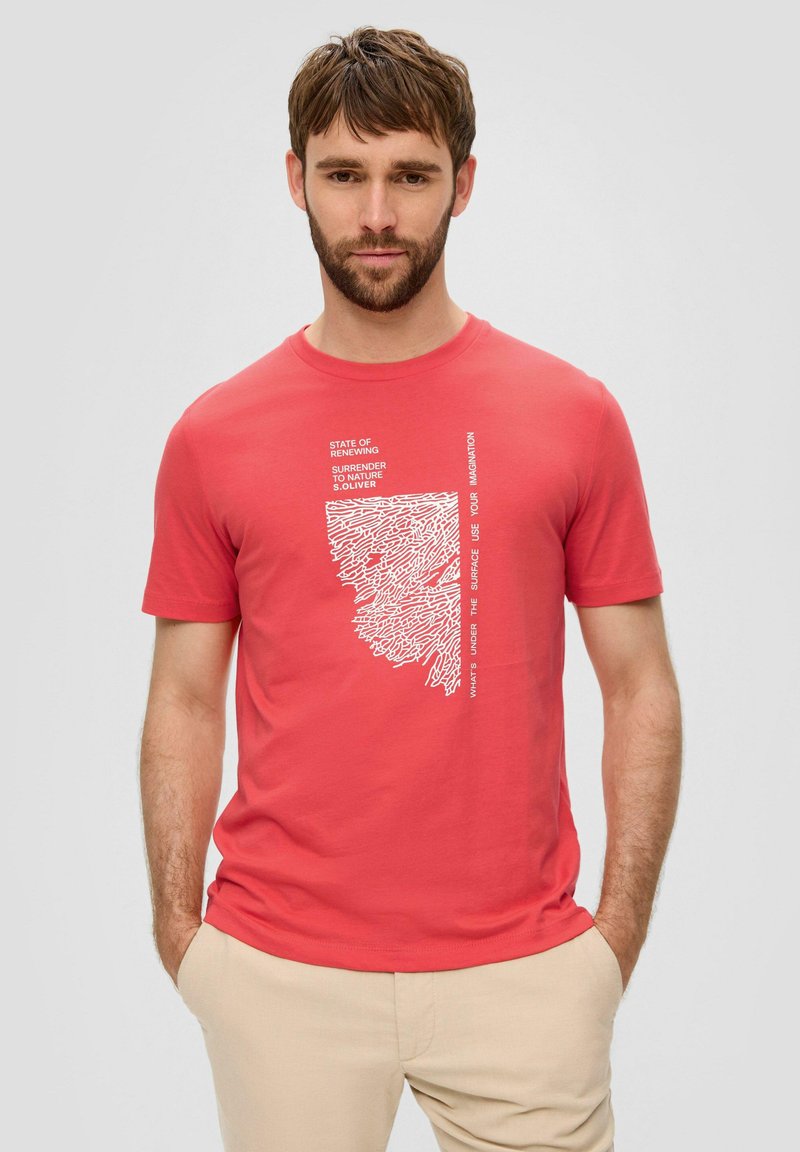 s.Oliver - T-shirt z nadrukiem