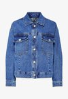 Denim PCELMA - Denimová bunda - medium blue denim