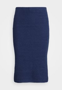Lauren Ralph Lauren RISHONA MID PENCIL - Zīmuļsvārki - indigo dusk
