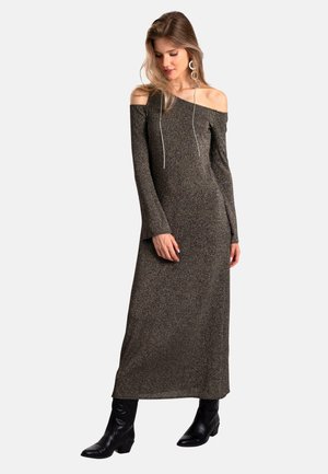 CON BRILLO - Robe pull - silver