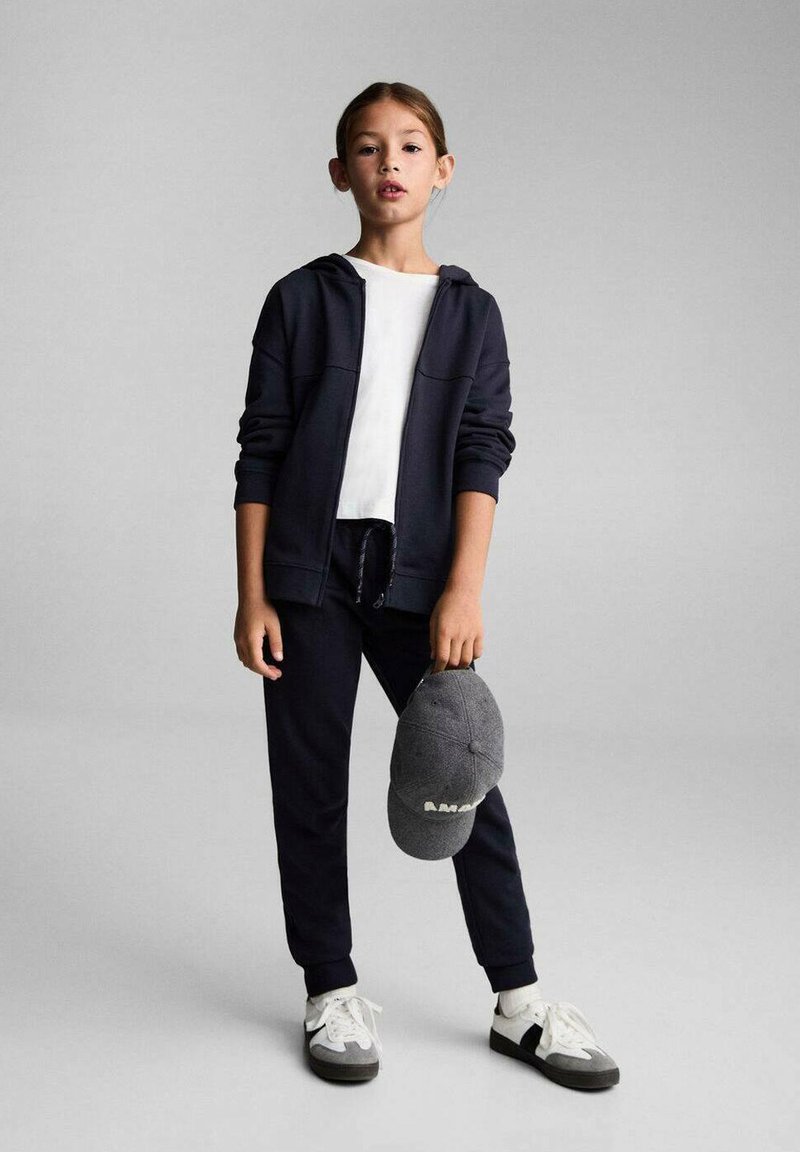 Mango Kids Mikina na zip - royal blue