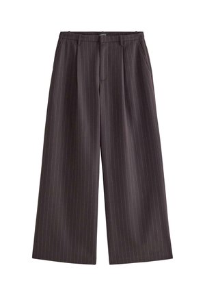 Lindex, LINDEX WIDE TROUSERS WITH MID WAIST LINDEX - Bukser - brown