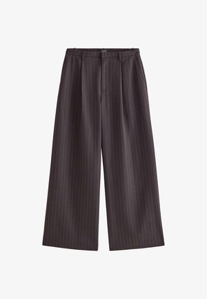 Lindex, LINDEX WIDE TROUSERS WITH MID WAIST LINDEX - Bukser - brown