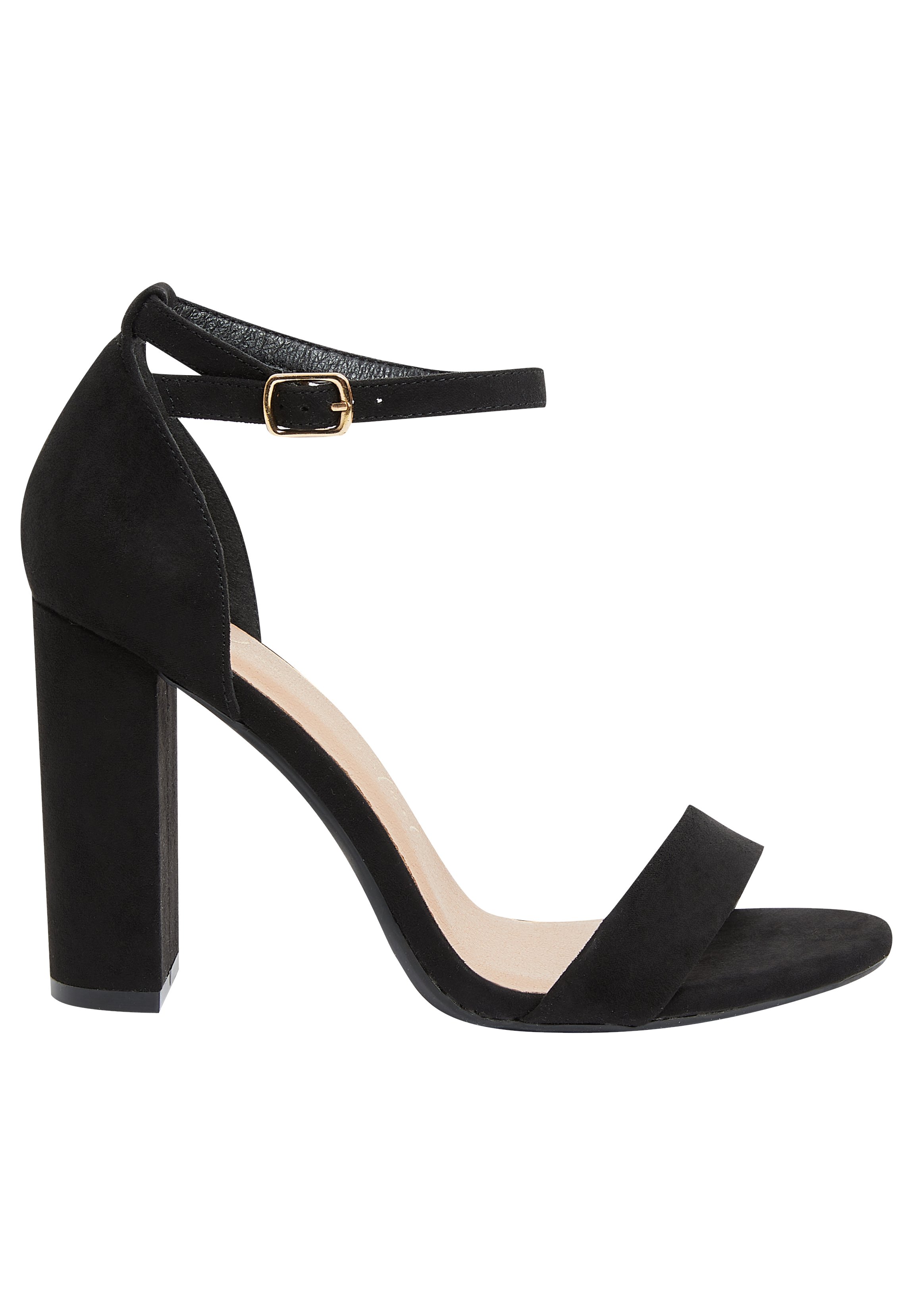 New Look Wide Fit Sandalen met hoge hak - black/zwart - Zalando.nl