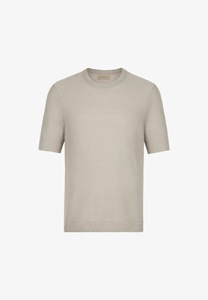 Falconeri, RIBBED PATTERN - T-shirts basic - natural