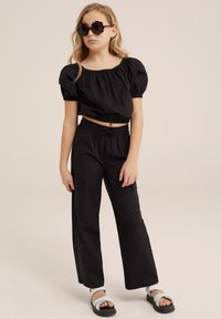 WE Fashion - Blouse - black Miniatuurafbeelding 1