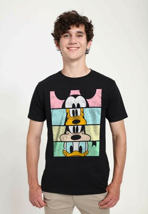 DISNEY CLASSICS MICKEY CLASSIC - CREW CROP - Print T-shirt - black