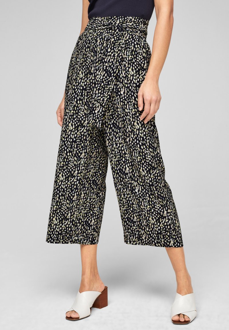 s.Oliver BLACK LABEL Broek - dark blue