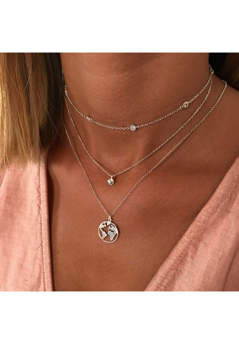 Singularu Single Spark - Collar - plata/plateado - Zalando.es