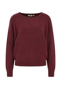 Trui - burgundy red