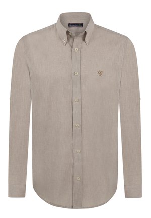 Felix Hardy LINEN BLENDED SHIRT - Hemd - beige