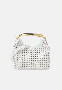 BOOMERANG SMALL - Handtasche - leather white