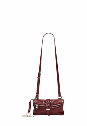 Desigual, LARGE MICRO CLUTCH WALLET - Taška cez plece - red