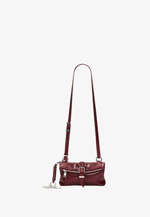 Desigual, LARGE MICRO CLUTCH WALLET - Taška cez plece - red