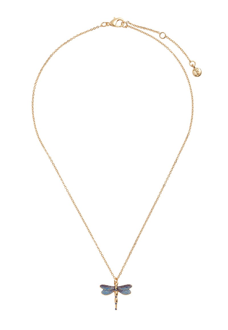 FABLE ENGLAND DRAGONFLY CRYSTAL - Ketting - blue gold-coloured ...