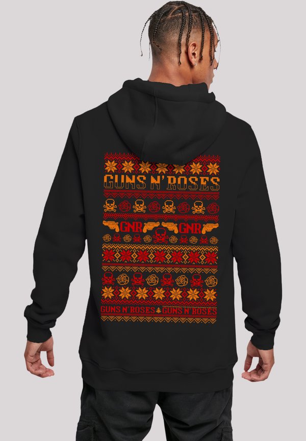 GUNS AND ROSES CHRISTMAS - Kapuzenpullover - schwarz