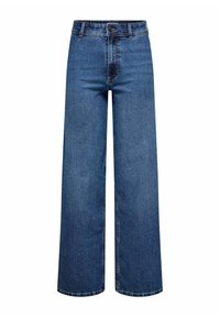 Alt laienevad teksad - dark blue denim