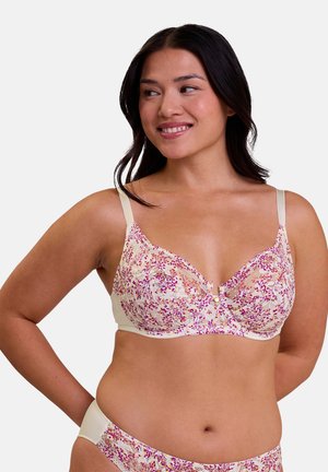 SUZIE FANTAISIE - Soutien-gorge à armatures - imprimé petites fleurs jaune et rose