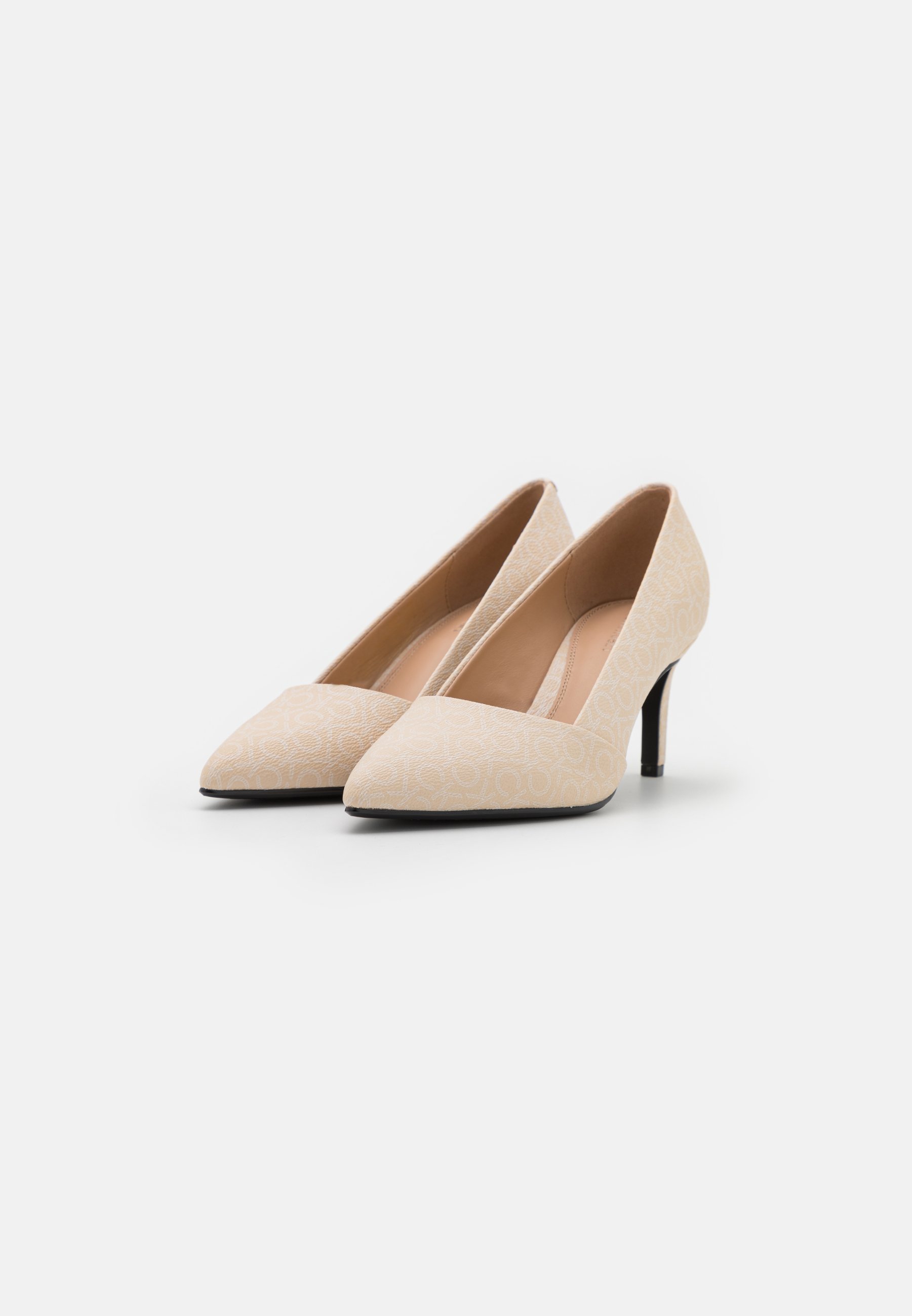 Calvin Klein ESSENTIAL - Tacones - sand mono/beige - Zalando.es