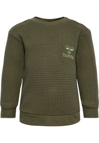 Hummel Strickpullover - olive
