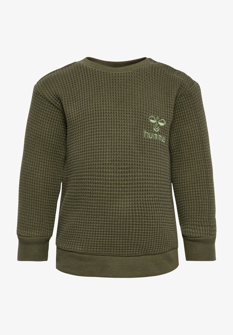 Hummel Strickpullover - olive