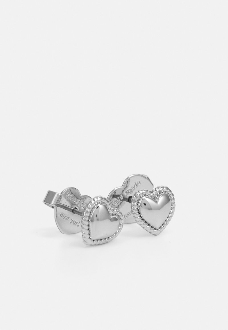 kate spade new york MINI HEART STUDS Earrings silver-coloured