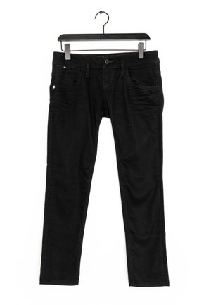 Straight leg jeans - black